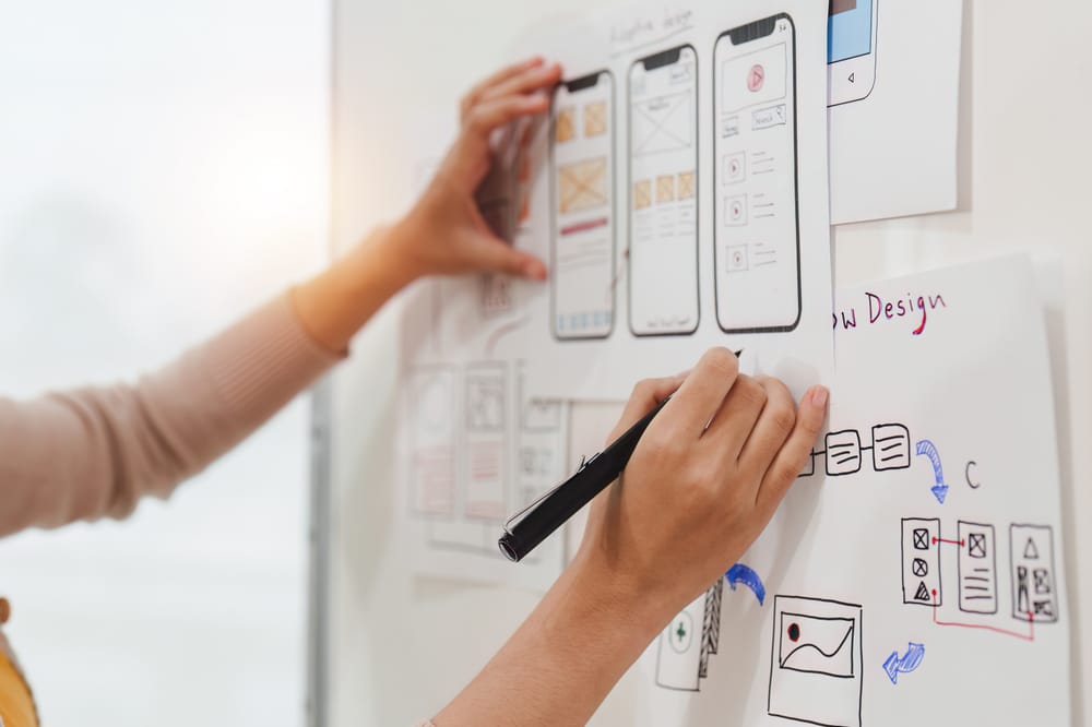 Imagem representativa do setor de Design e Marketing